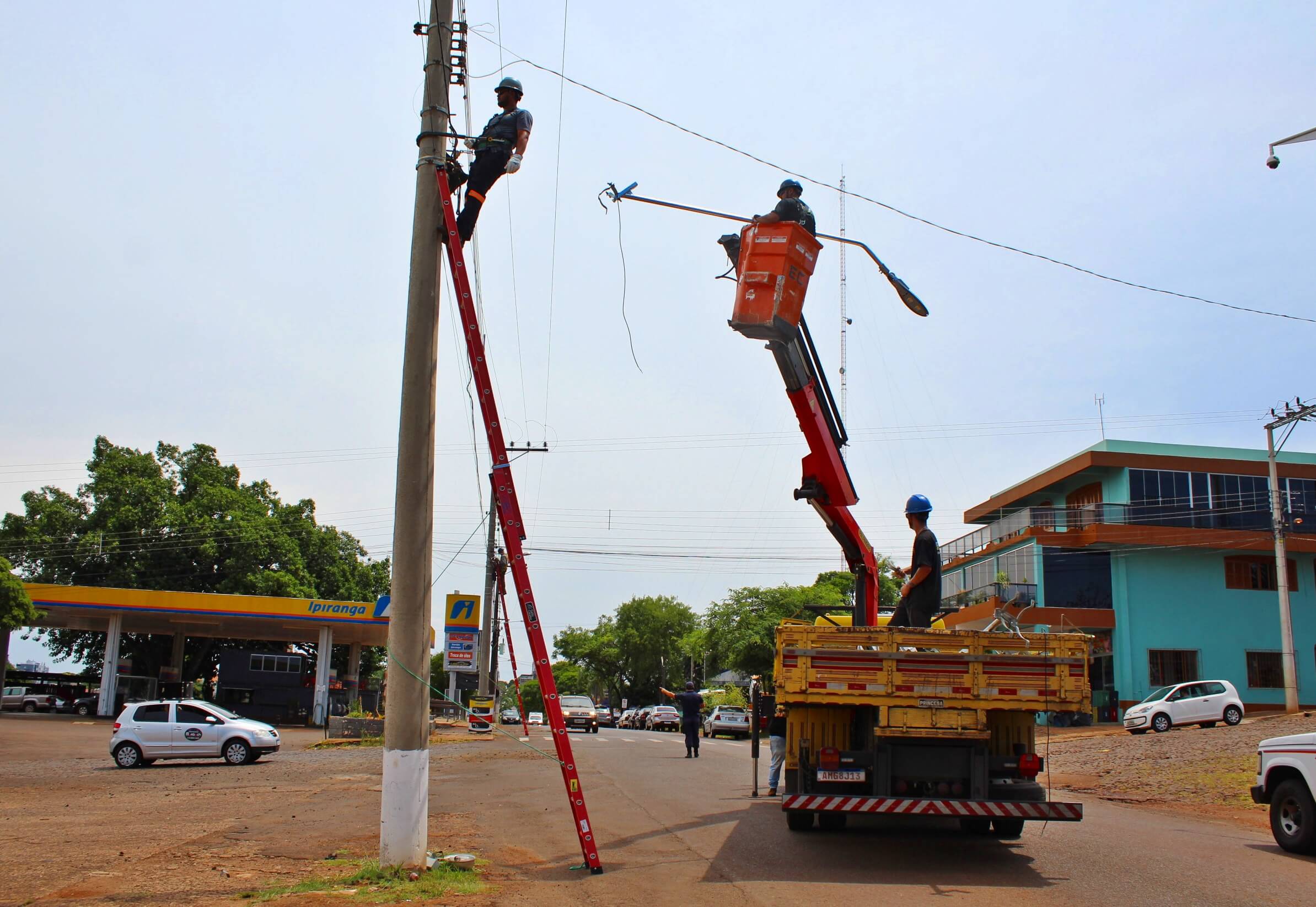 Prefeitura de São Luiz Gonzaga inicia a implantação de sistema de iluminação pública com luminárias de LED